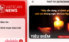 Radio thứ Tư 22/10/2025