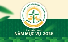 Logo năm Mục vụ 2026: Mỗi Kitô hữu là một môn đệ thừa sai: “Anh em là ánh sáng thế gian