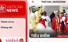 Radio thứ Hai 30/03/2026