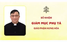 Bổ nhiệm Giám mục Phụ tá giáo phận Hưng Hoá