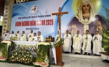 Hội Mân Côi Giáo Phận Vinh Hành Hương Năm Thánh 2025