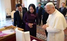 ĐTC Lêô XIV tiếp kiến Phó Chủ tịch nước Việt Nam Võ Thị Ánh Xuân