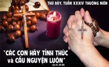 Thứ Bảy 29/11/2025 – Thứ Bảy tuần 34 thường niên