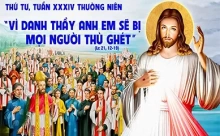 Thứ Tư 26/11/2025 – Thứ Tư tuần 34 thường niên