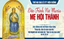 Thứ Hai 25/05/2026 – Đức Trinh Nữ Maria Mẹ Hội Thánh - Lễ nhớ