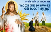 Thứ Bảy 11/07/2026 - Thứ Bảy tuần 14 thường niên – Thánh Benedicto, Viện Phụ - Lễ Nhớ