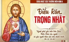 Chúa Nhật 25/10/2026 – CHÚA NHẬT 30 THƯỜNG NIÊN năm A