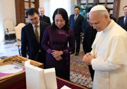 ĐTC Lêô XIV tiếp kiến Phó Chủ tịch nước Việt Nam Võ Thị Ánh Xuân