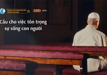 &Yacute; cầu nguyện th&aacute;ng 7: Cầu nguyện để sự sống con người được t&ocirc;n trọng
