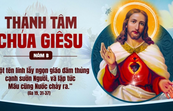 Thứ sáu 07/06/2024 – THÁNH TÂM CHÚA GIÊSU - Lễ trọng