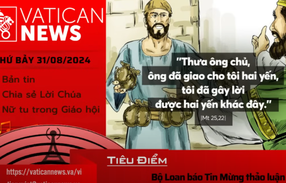 Radio thứ Bảy 31/08/2024 - Vatican News Tiếng Việt