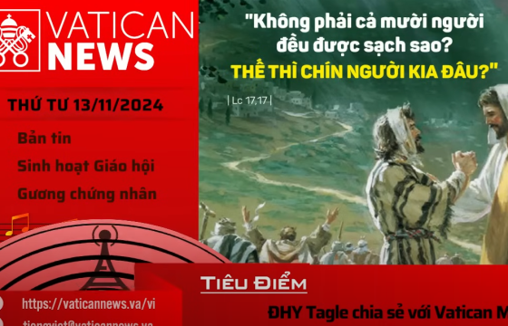 Radio thứ Tư 13/11/2024