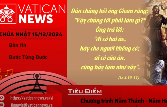 Radio Chúa Nhật 15/12/2024