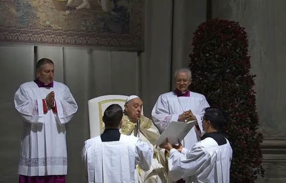 Nghi thức mở Cửa Thánh Đền thờ Thánh Phêrô