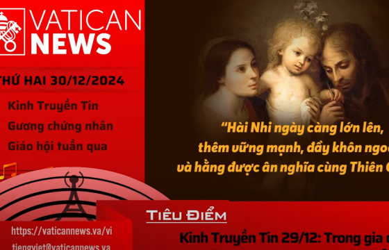 Radio thứ Hai 30/12/2024