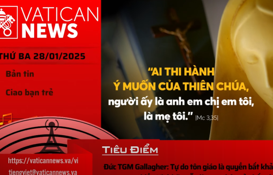 Radio thứ Ba 28/01/2025