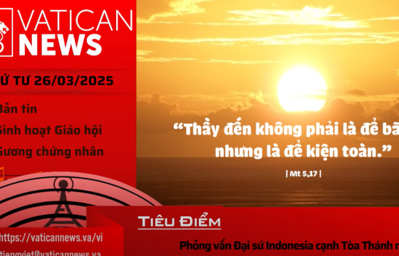 Radio thứ Tư 26/03/2025