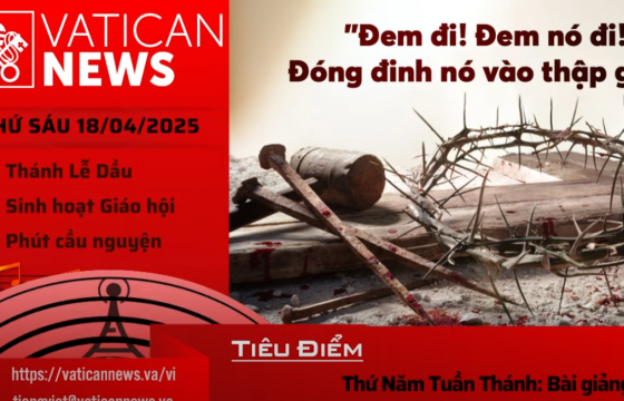 Radio thứ Sáu 18/04/2025