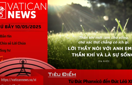 Radio thứ Bảy 10/05/2025