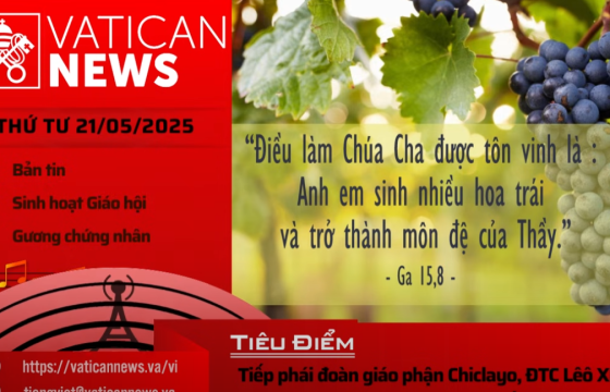 Radio thứ Tư 21/05/2025