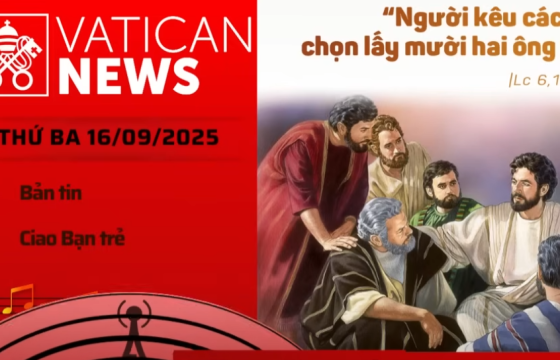 Radio thứ Ba 16/09/2025