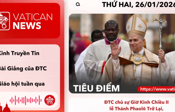 Radio thứ hai 26/01/2026