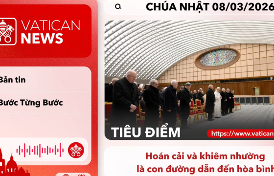 Radio Chúa nhật 08/03/2026