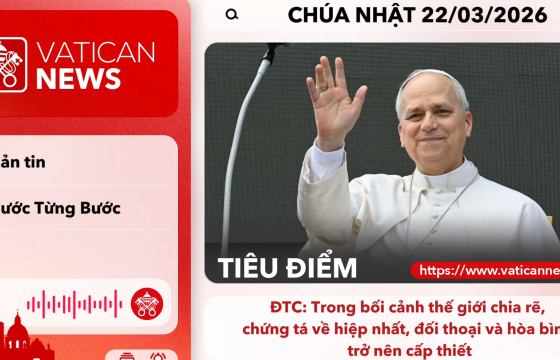 Radio Chúa Nhật 22/03/2026