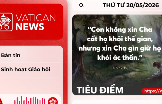 Radio thứ Tư 20/05/2026
