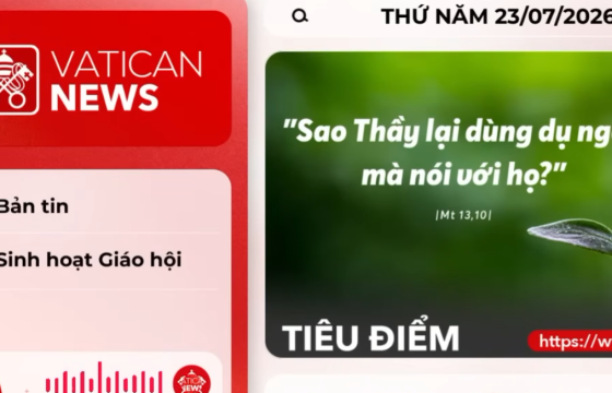 Radio thứ Năm 23/07/2026