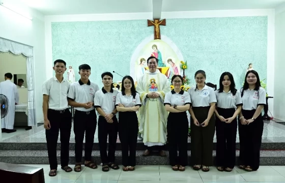 Sinh viên Mân Côi Huế kỷ niệm 10 năm thành lập