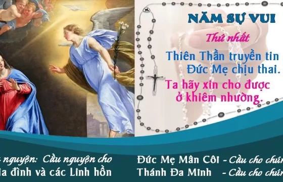 Thứ bảy 18-05-2024 - NĂM SỰ VUI