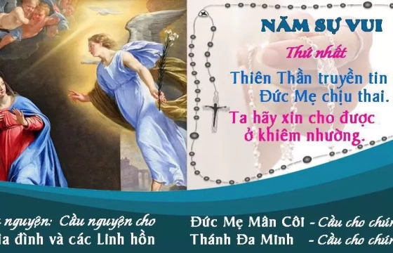 Thứ hai 27-05-2024 - NĂM SỰ VUI