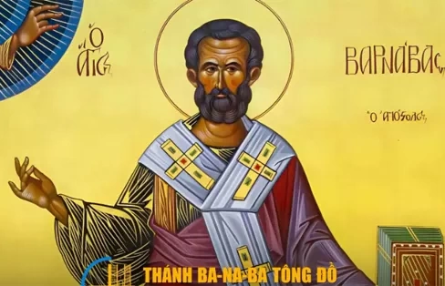 Thứ ba 11/06/2024 – Thánh Banaba, tông đồ - Lễ nhớ