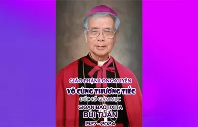 Tòa Giám mục Long Xuyên: Chương trình Hậu sự của Đức Cha Cố Gioan Baotixita Bùi Tuần