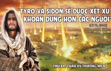 Thứ Ba 16/07/2024 – Thứ Ba tuần 15 thường niên