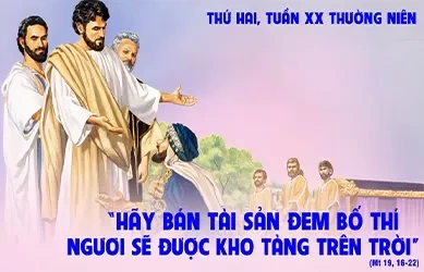 Thứ hai 19/08/2024 – Thứ Hai tuần 20 thường niên