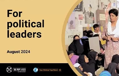 Ý cầu nguyện của ĐTC Phanxicô trong tháng 8: Cầu cho các nhà lãnh đạo chính trị