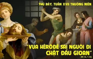 Thứ Bảy 03/08/2024 – Thứ Bảy đầu tháng, tuần 17 thường niên