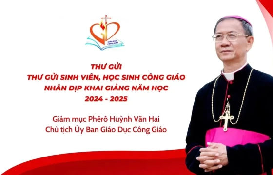 Thư gửi sinh viên, học sinh Công giáo nhân dịp khai giảng năm học 2024 - 2025