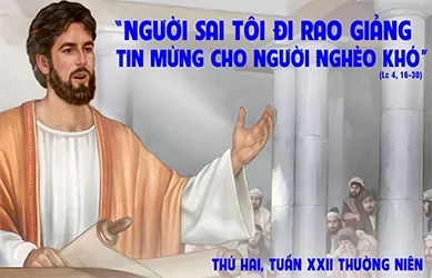 Thứ hai 02/09/2024 – Thứ Hai tuần 22 thường niên