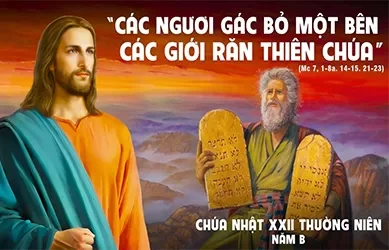 Chúa Nhật 01/09/2024 – CHÚA NHẬT 22 THƯỜNG NIÊN năm B