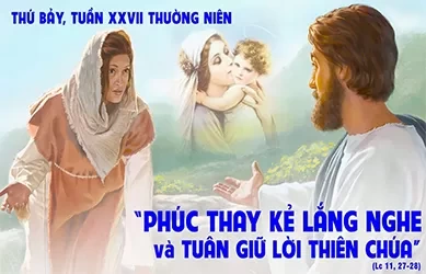 Thứ bảy 12/10/2024 – Thứ Bảy tuần 27 thường niên