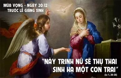 Thứ sáu 20/12/2024 – Thứ Sáu tuần 3 mùa vọng