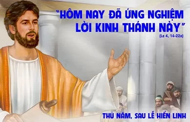 Thứ năm 09/01/2025 – Thứ Năm sau lễ Hiển Linh