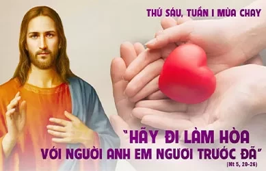 Thứ sáu 14/03/2025 – Thứ Sáu tuần 1 Mùa Chay