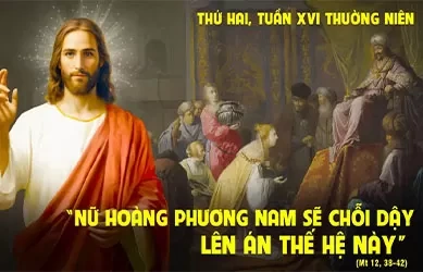 Thứ Hai 21/07/2025 – Thứ Hai tuần 16 thường niên