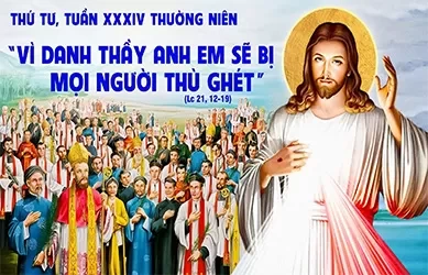 Thứ Tư 26/11/2025 – Thứ Tư tuần 34 thường niên