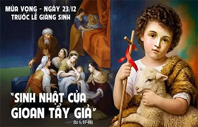 Thứ Ba 23/12/2025 – Thứ Ba tuần 4 mùa vọng