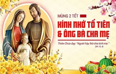 Thứ Tư 18/02/2026 – THỨ TƯ LỄ TRO. MỒNG HAI TẾT BÍNH NGỌ. KÍNH NHỚ TỔ TIÊN VÀ ÔNG BÀ CHA MẸ